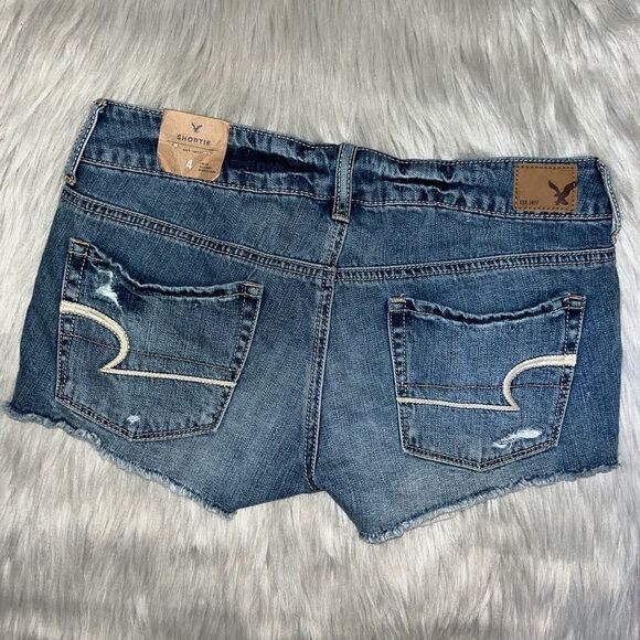 American Eagle Outfitters Blue Jean Shorts - Picture 3 of 5